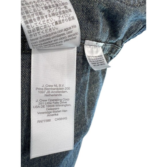 Madewell x Kaihara Blue Denim Chore Jacket in Terrell Wash $198 Size Large - Picture 12 of 12
